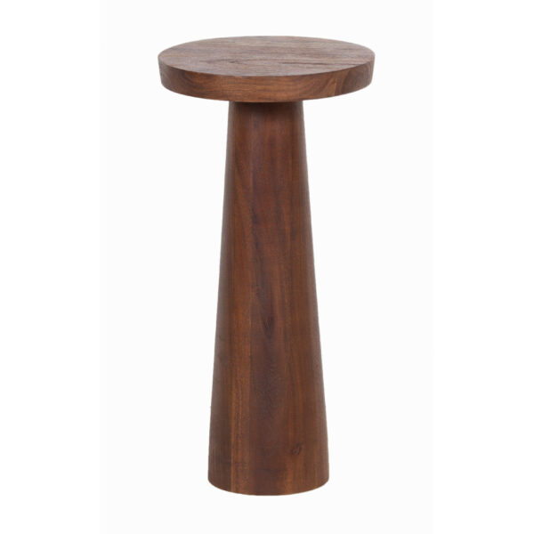 Mango Solid Wood Top Round Martini Table