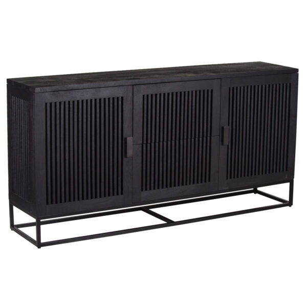 Manila Mango Wood Metal 2 Door 2 Drawer Sideboard