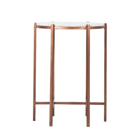 Market Marble Top Side Table Market Marble Top Side Table