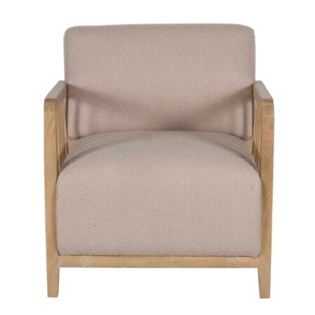 Marmont Mango wood Parker Fabric Arm Chair