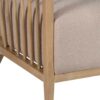 Marmont Mango wood Parker Fabric Arm Chair