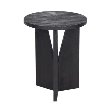 Martina Mango Wood Round Side Table Small