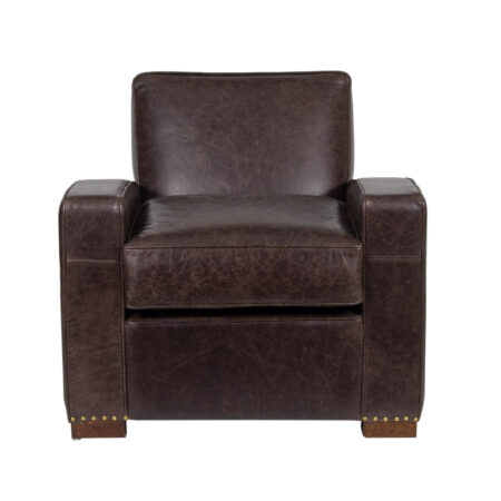 Meddox Armchair In Rodeo Leather