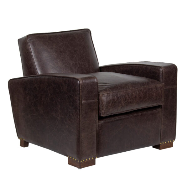 Meddox Arm Sofa In Rodeo Leather