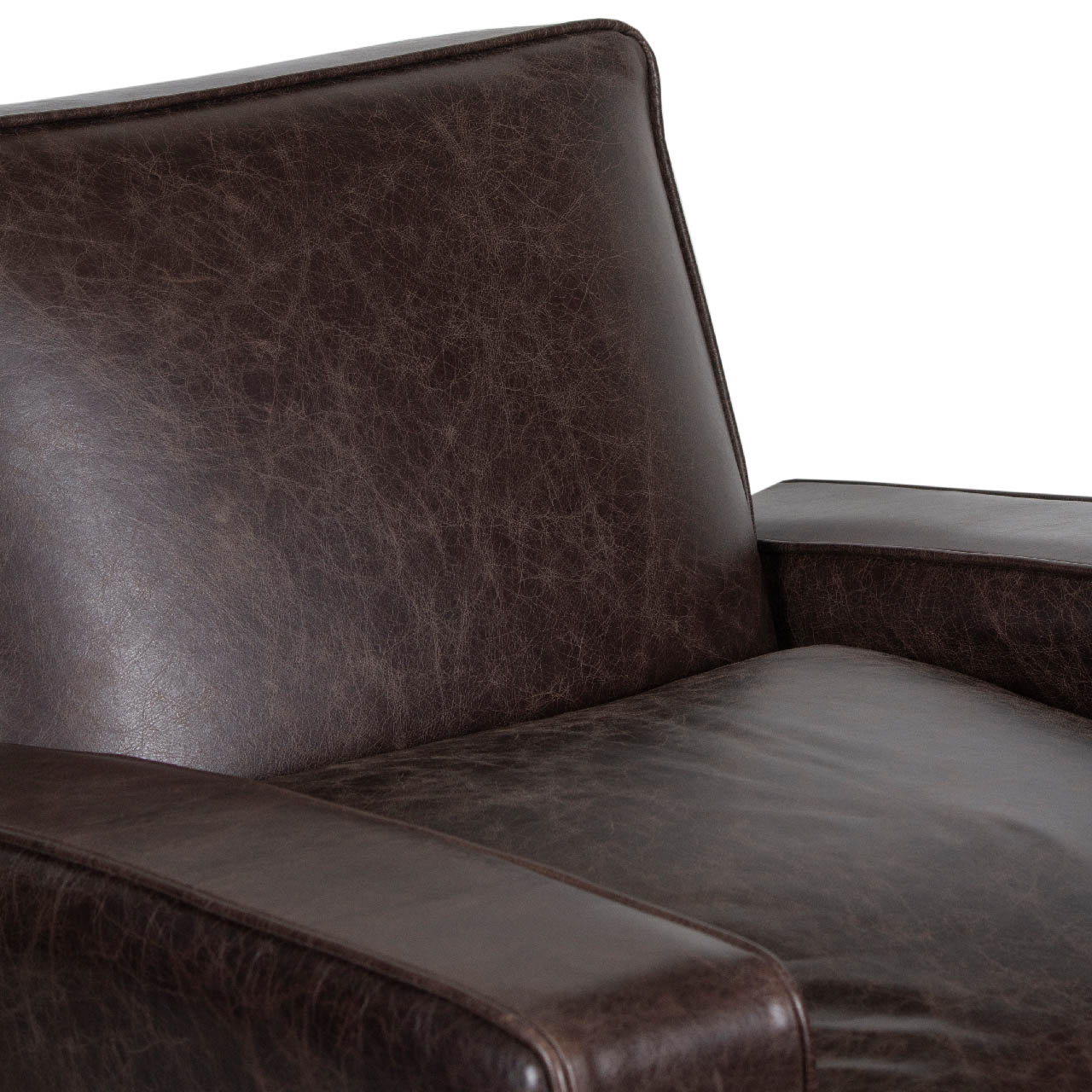Meddox Arm Sofa In Rodeo Leather