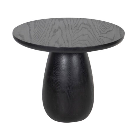 Megan Oak Wood Round Side Table Megan Oak Wood Round Side Table