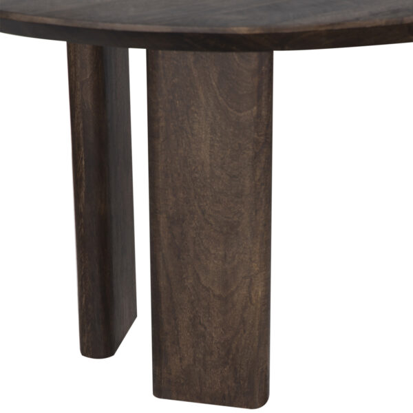 Melania Oval Mango Wood Dining Table