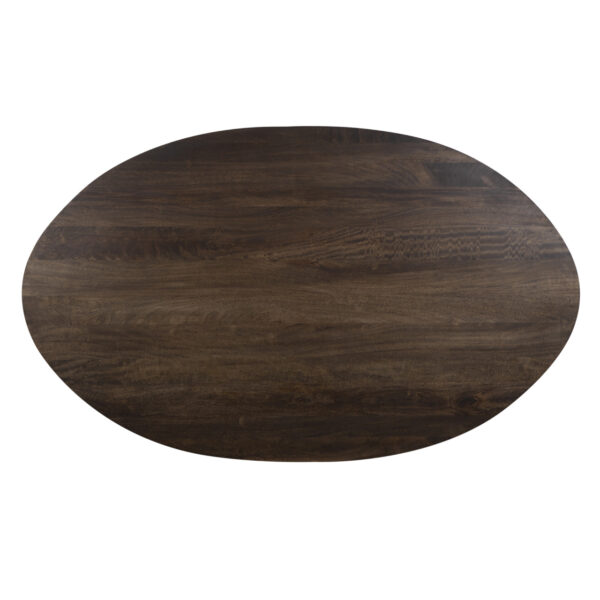 Melania Oval Mango Wood Dining Table