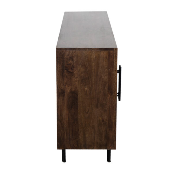 Merida Mango Wood 4 Door Sideboard