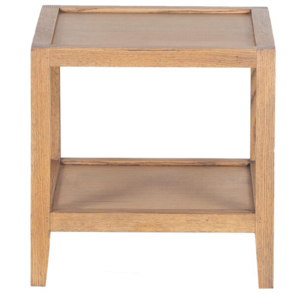 Mersing Oak Wood Side Table