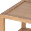 Mersing Oak Wood Side Table