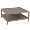 Mersing Oak Wood Square Coffee Table