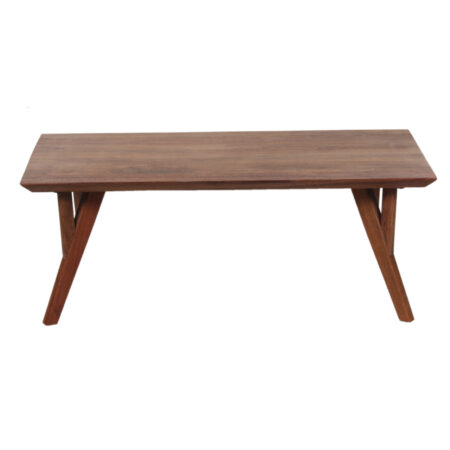 Mid Century Acacia Wood Coffee Table Mid Century Acacia Wood Coffee Table