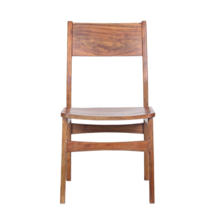 Mid Century Acacia Wood Seat Dining Chair Mid Century Acacia Wood Seat Dining Chair