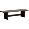 Mihaela Mango Wood Dining Bench