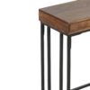 Minsak Mango Wood Metal  Table Set of 2 Table