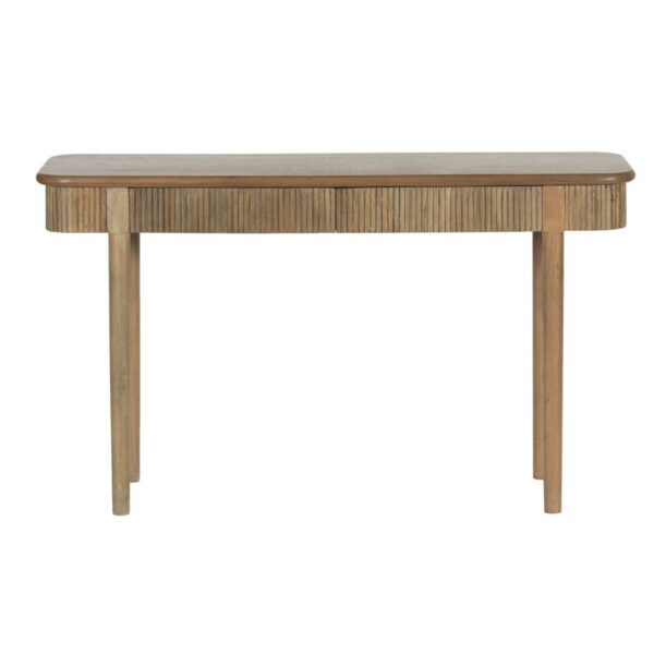 Moldova Mango Wood Console Table With 2 Drawer