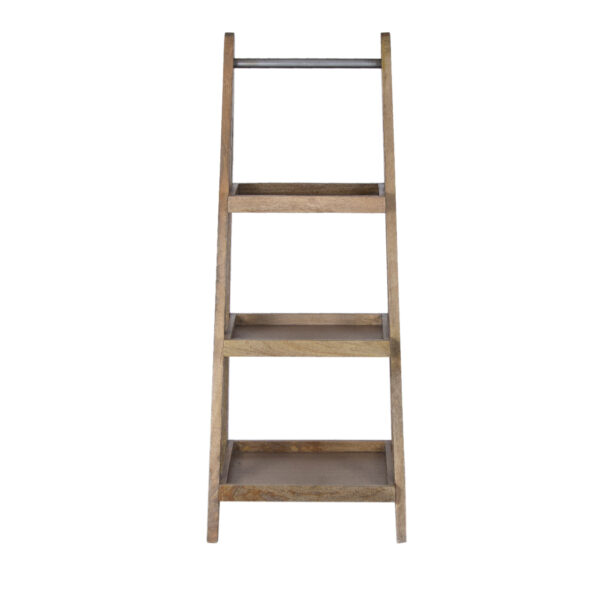 Monosko Mango Wood Ladder Shelf