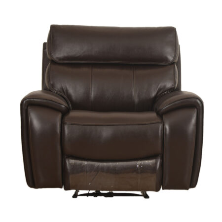 Monte Carlo Leather Reclining Armchair - Light Brown Monte Carlo Leather Reclining Armchair - Light Brown