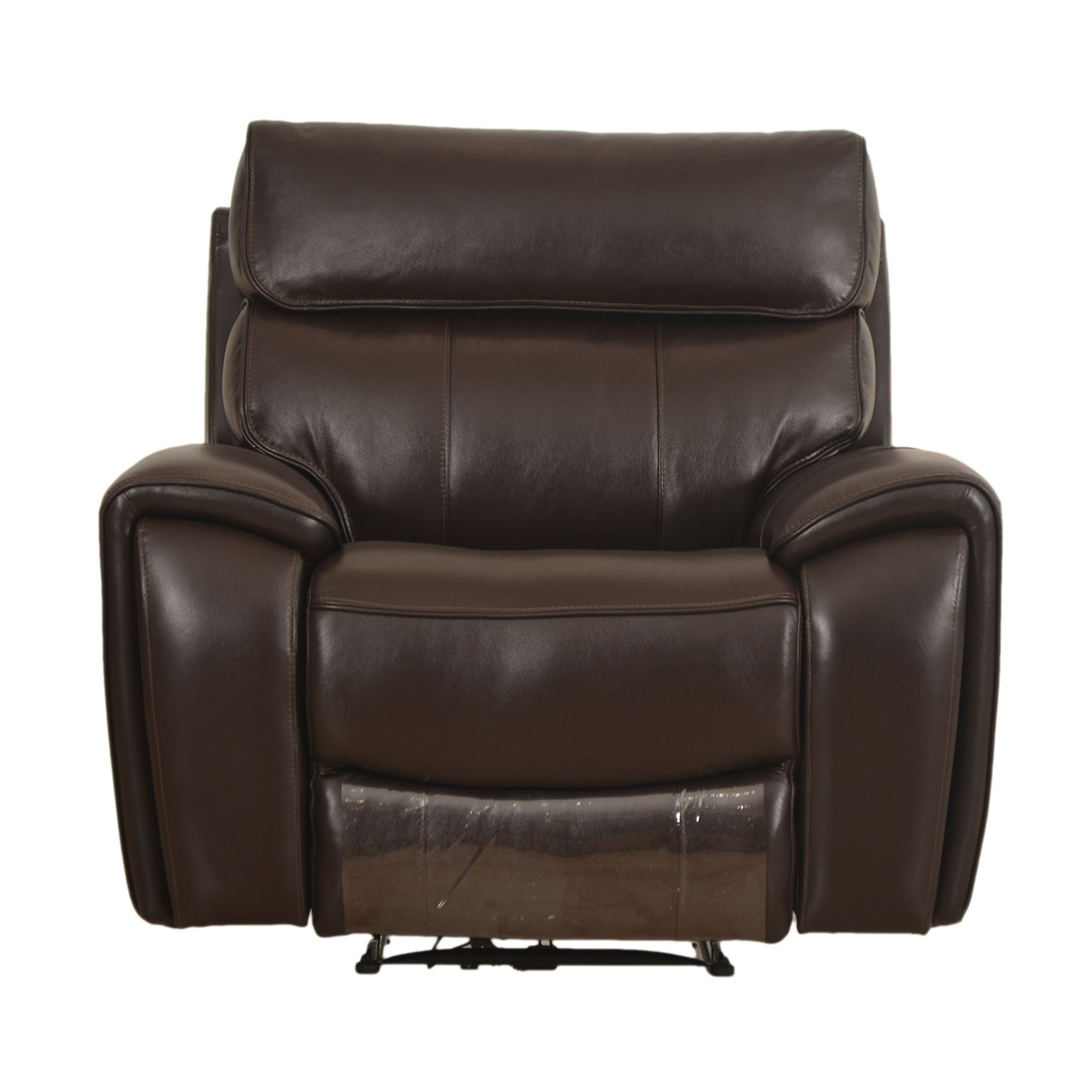 Monte Carlo 1 Seater Sofa Leather PVC Helsiniki Dark Brown