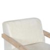 Nicolla Mango Wood Fabric Arm Chair