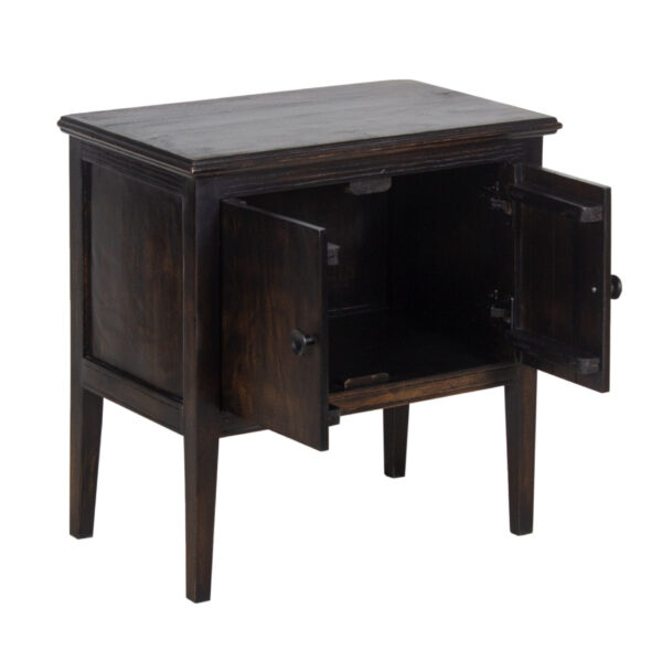 Oska Mango Wood 2 Door Side Table