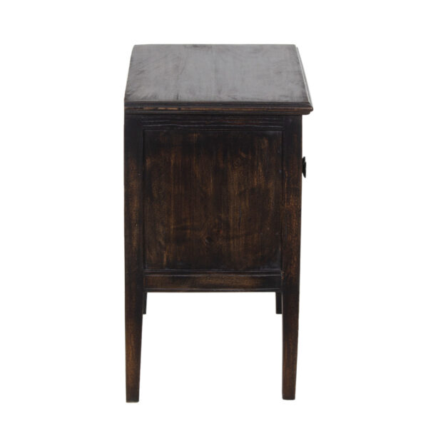 Oska Mango Wood 2 Door Side Table