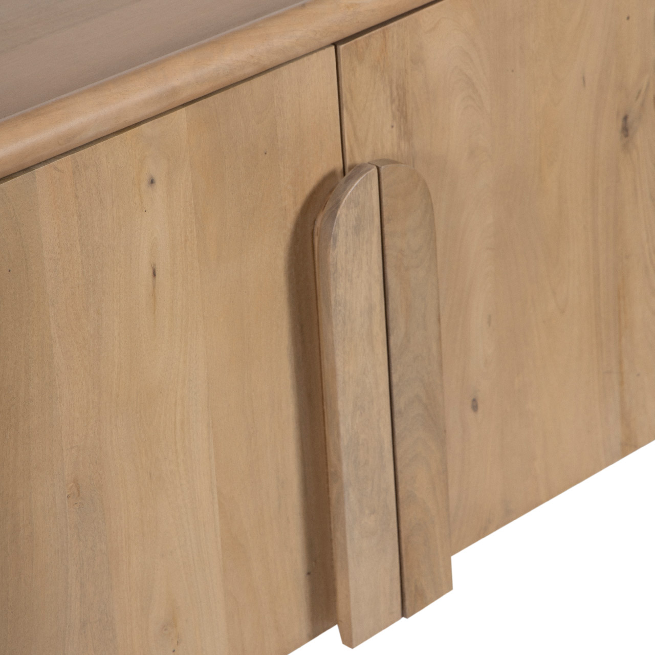 Paris Mango Wood 4 Door Sideboard