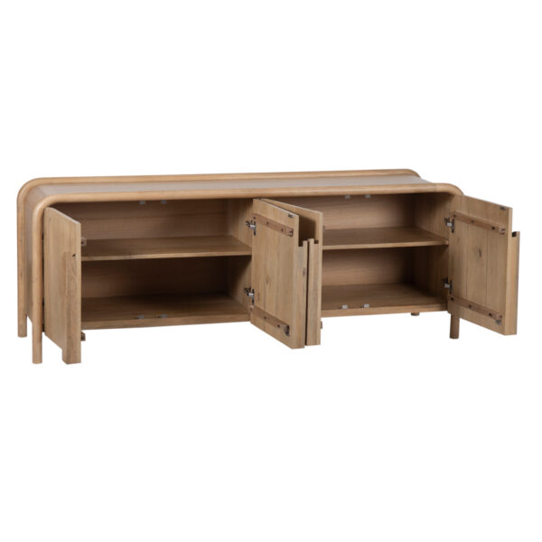 Paris Mango Wood 4 Door Sideboard