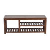 Parker Acacia Wood Shoe Bench