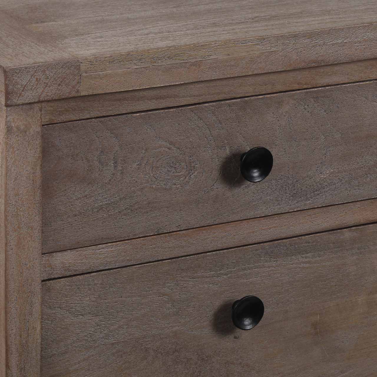 Farmhouse Mango Wood 6 Drawer Dresser