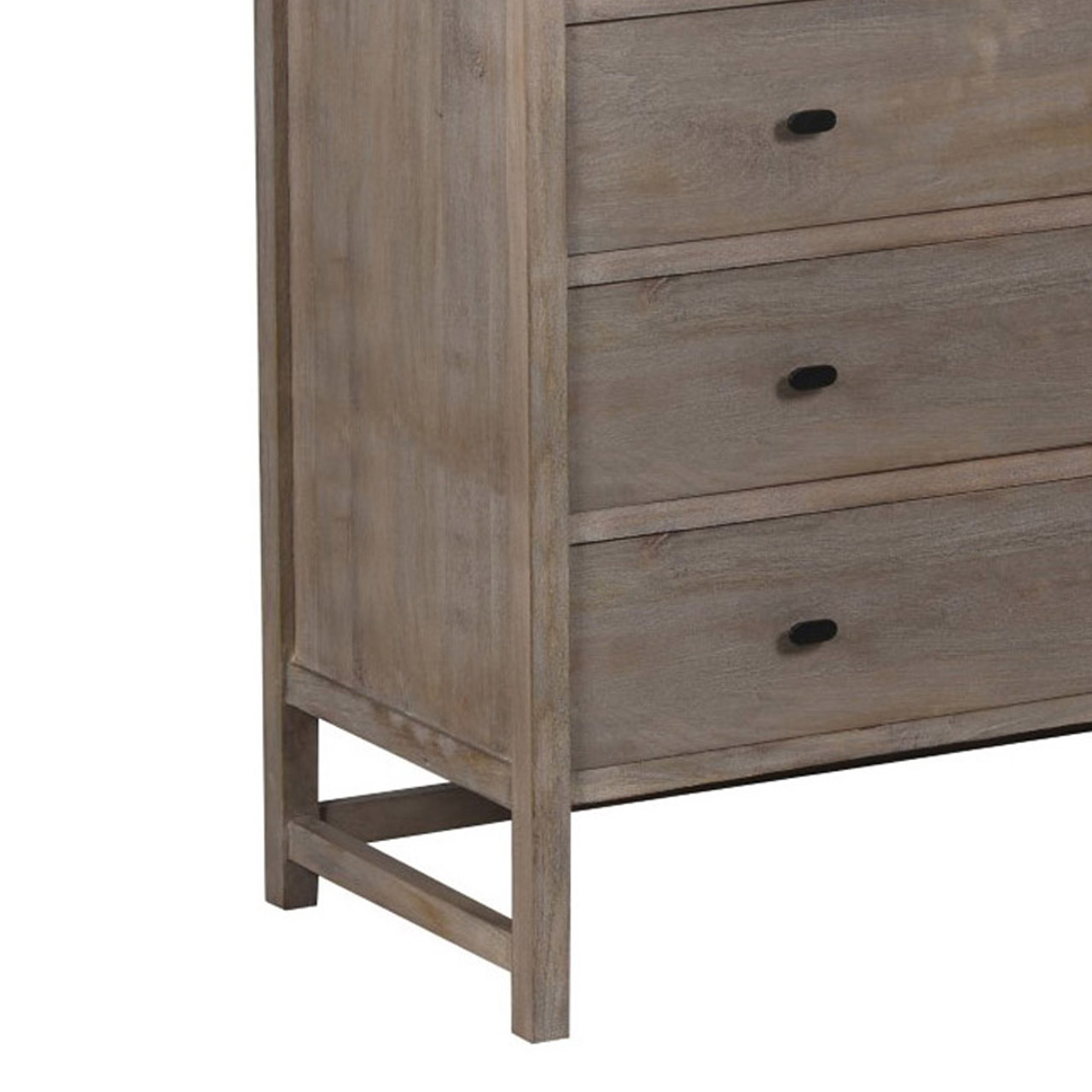 Farmhouse Mango Wood 7 Drawer High Boy Dresser