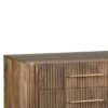 Paylor Mango Wood Metal Legs 6 Drawer Dresser