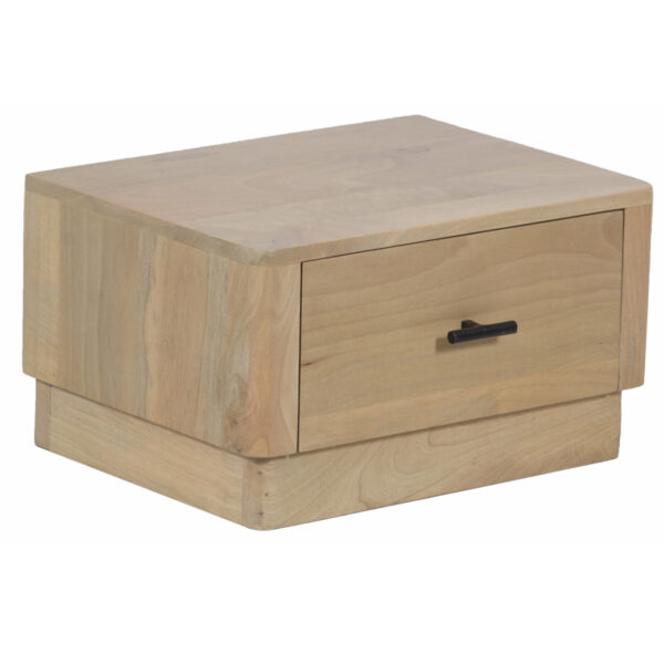 Pedron Mango Wood 1 Drawer Night Stand