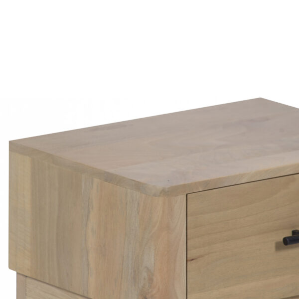 Pedron Mango Wood 1 Drawer Night Stand