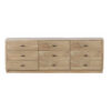 Pedron Mango Wood 9 Drawer Dresser