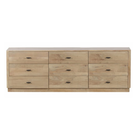 Pedron Mango Wood 9 Drawer Dresser