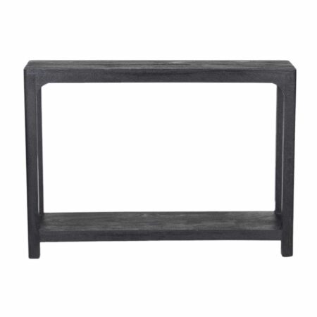 Peking Mango Wood Console Table Black