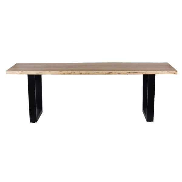 Pike Acacia Wood Metal Dining Table 94