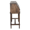 Polka Mango Wood Writing Desk Walnut