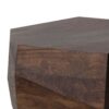 Polkar Mango Wood Organic Side Table