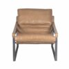 Iron Natural and Leather Chestro/Beige