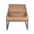 Iron Natural and Leather Chestro Beige