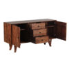 Portola Acacia Wood 2 Door 3 Drawers Sideboard