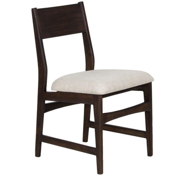 Portola Mango Wood Fabric Chair