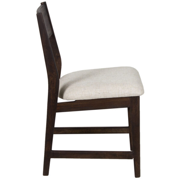 Portola Mango Wood Fabric Chair