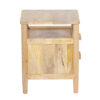 Raunak Mango Wood 2 Drawer Bedside Table