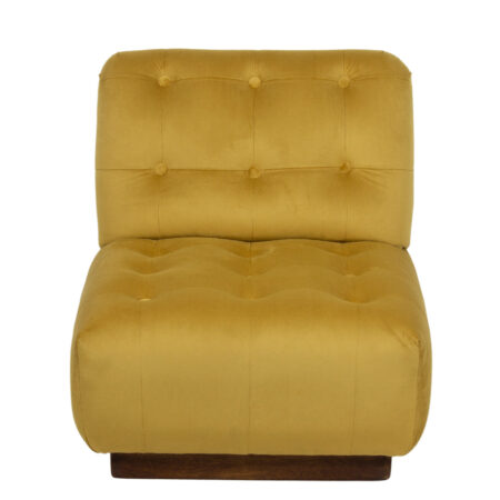 Rayana Accent Chair In Velvet+D154