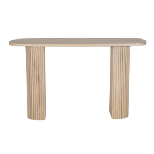 Reed Mango Wood Console Table