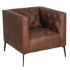 Rejoice Italian Cow Leather 1 Seater Sofa